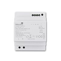 MCLED Napaječ LED 12VDC/7,1A pro LED pásky 90W, na DIN lištu, IP20