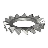 OBO BETTERMANN Vějířová podložka, M6, Nerez ocel, A4, bez povrch. úpravy, dodatečně ošetřeno typ SWS M6 A4