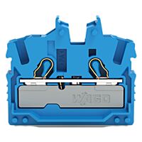 WAGO Svorka 2052-324 2vodičová průchozí Mini, s ovládacími otvory 2,5 mm², modrá