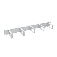 SOLARIX Vyvazovací panel 19" 1U RAL 7035 ocelový VP-08-1-00-G