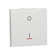 Spínač Unica č.2Ss 16A bílý 2m