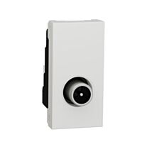 Zásuvka Unica TV indivi. 1,5 dB 1m bílá