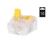 ELEMAN Svorka De WIT SLC 2 krabicová, páčková, univerzální, balení 10ks