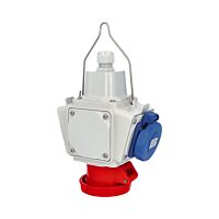 FAMATEL BOX zásuvkový závěsný PowerBOX pb0706 1x230V, 1x400V/16A/5 IP65