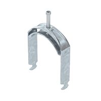 OBO BETTERMANN Třmenová příchytka, 1-nás, 90-100mm, Ocel, St, žárově zinkováno ponorem, DIN EN ISO 1461 typ BS-H1-M-100 FT