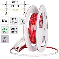 LED pásek SMD2835 NW, 128LED/m, 11,5W/m,