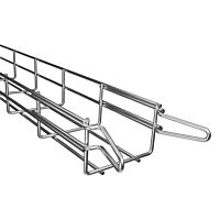 KOPOS Žlab drátěný s integrovanou spojkou INOXDZI 60X100_VIX nerez 3m
