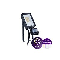 PHILIPS Svítidlo LED BVP167 10W 1200lm 3000-6500K reflektor symetrický s čidlem IP65