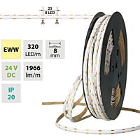 LED pásek COB EWW, 320LED/m, 16,8W/m, DC