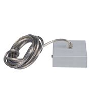 KANLUX Kabel Alin CORD SQ DA 1F-SR napájecí 81cm stříbrná