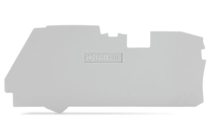 2116-1291 End and intermediate plate