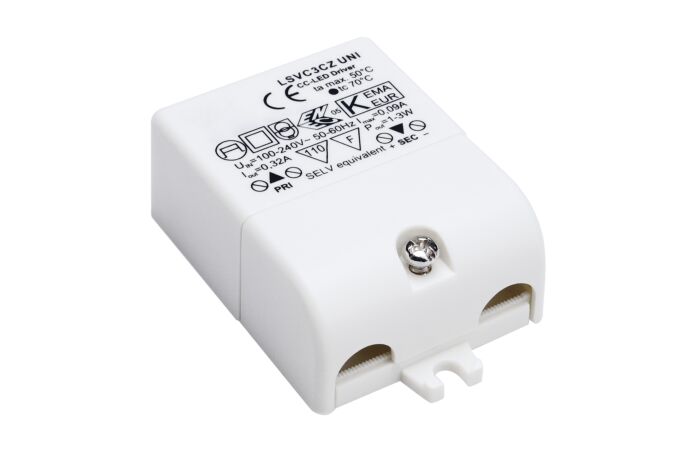 LED ovladac 1-3 LED 230V/320mA LED 3W