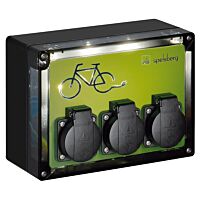 Stanice TG BCS 3 BE/FR LED nabíjecí