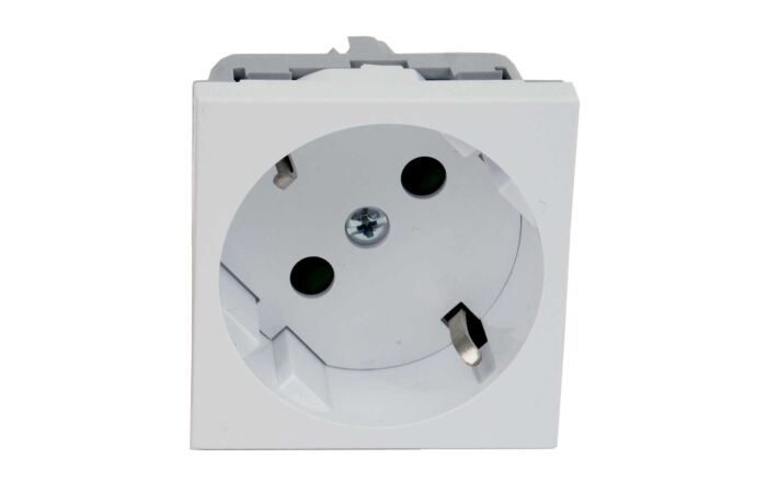 KOPOS Zásuvka QUADRO QS 45X45 C_HB schuko