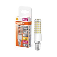 OSRAM Žárovka LED stmívatelná LEDTSLIM60 CL 6,5W/827 230V E14 FS1