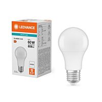 LEDVANCE Žárovka LED 8,5W-60 E27 4000K 200° CLASSIC