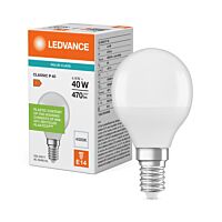 LEDVANCE Žárovka LED 4,9W-40 E14 4000K 200° CLASSIC