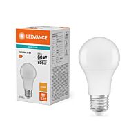 LEDVANCE Žárovka LED 8.5W-60 E27 2700K 200° CLASSIC