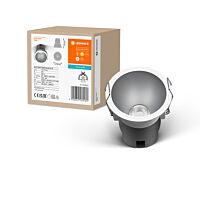 LEDVANCE Svítidlo LED zapuštěné bodové SPOT RECESS TWIST PRO 70mm 5W 3000K White Silver IP20