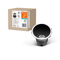 LEDVANCE Svítidlo LED zapuštěné bodové SPOT RECESS TWIST PRO 93mm 10W 3000K White Black IP20