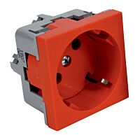 KOPOS Zásuvka QUADRO QS 45X45 BB schuko