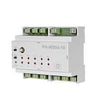 ELEKTROBOCK PH-WS04-10 5VDC 10ti kanálový na DIN lištu