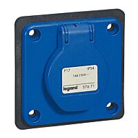 Zásuvka 57671 16A/220V 3P IP44 vestavná