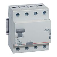 402070 RX3 CHRÁN. 4P 25A 300MA AC