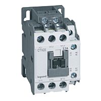 Stykač 416096 CTX3 3P 12A 230VAC