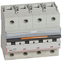 409799 DX3 JISTIČ 4P C50 25KA PL1 JISTIČ