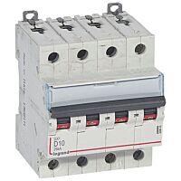 409845 DX3 JISTIČ 4P D10 25KA PL1 JISTIČ