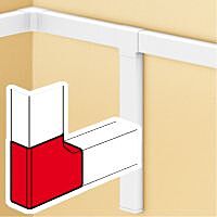 Roh LEGRAND 637313 DLP 40x60 plochý