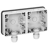 LEGRAND Krabice PLEXO 90493 šedá IP66