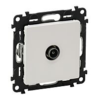 Zásuvka VALENA LIFE 753161 TV PRŮB. bílá