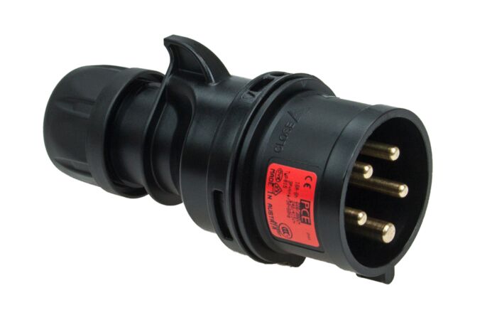 vidlice 400V 32A 5p 6h Midnight series-č