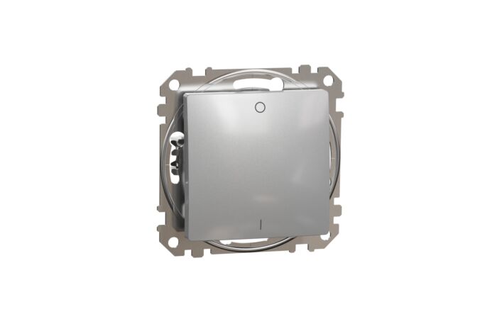 SCHNEIDER Sedna Design & Elements Spínač dvoupólový č.2 alu