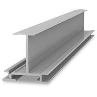 K2 SYSTEMS Lišta InsertionRail 40 5,1m stříbrná