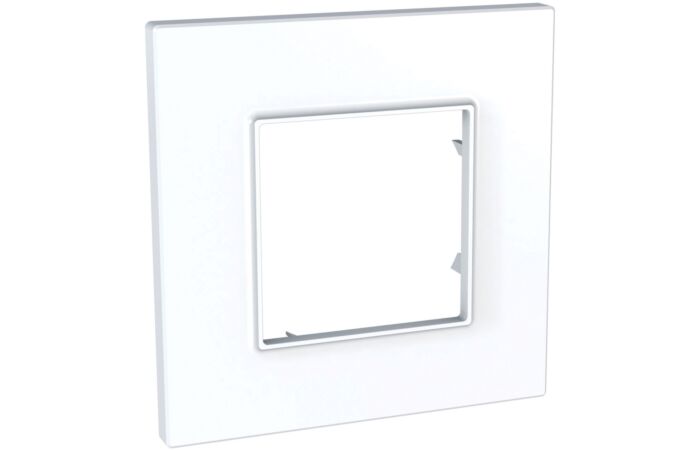 SCHNEIDER Rámeček Unica Quadro jednoduchý Polar