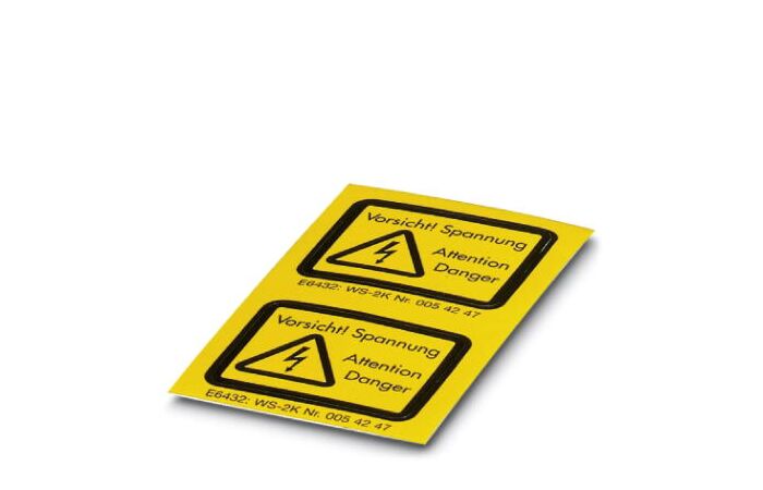 PHOENIX Tab. "POZOR - NEBEZPEČÍ"