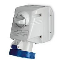 Zásuvka SCAME 32A/5P 400V IP67 nástěnná