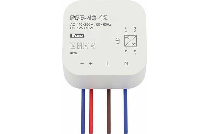 ELKO EP Zdroj PSB-10-12 12VDC/0.84A napájecí stabilizovaný