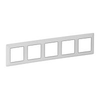 LEGRAND Rámeček VALENA LIFE 754035 5P bílá chrom
