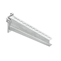 NIEDAX Výložník, težký, 110x230 mm, 5,0 kN, s namontovanou svorkou KTTS 200