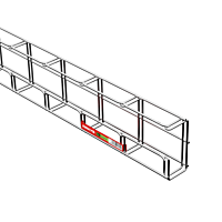 ARKYS Žlab MERKUR kabelový 50/100 M2 GZ délka 2m