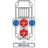 Skříň ROS-5/x-15