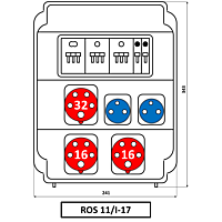 Skříň ROS-11/I-17