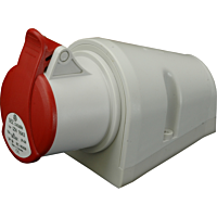SEZ Zásuvka 16A/4P 400V IP44 nástěnná (IZN 1643)