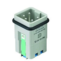 HARTING Konektor Han 4A AWG 20-14 zácvak vidlice