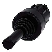 SIEMENS Spínač křížový, 22 mm, kulatý, plast, černá barva, 4 spínací polohy