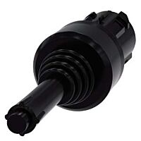 SIEMENS Spínač křížový, 22 mm, kulatý, plast, černá barva, vodorovný